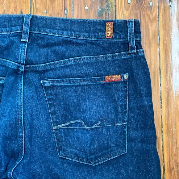 7 for All Mankind Mens Standard stretch Jeans sz34 - Picture 5 of 8